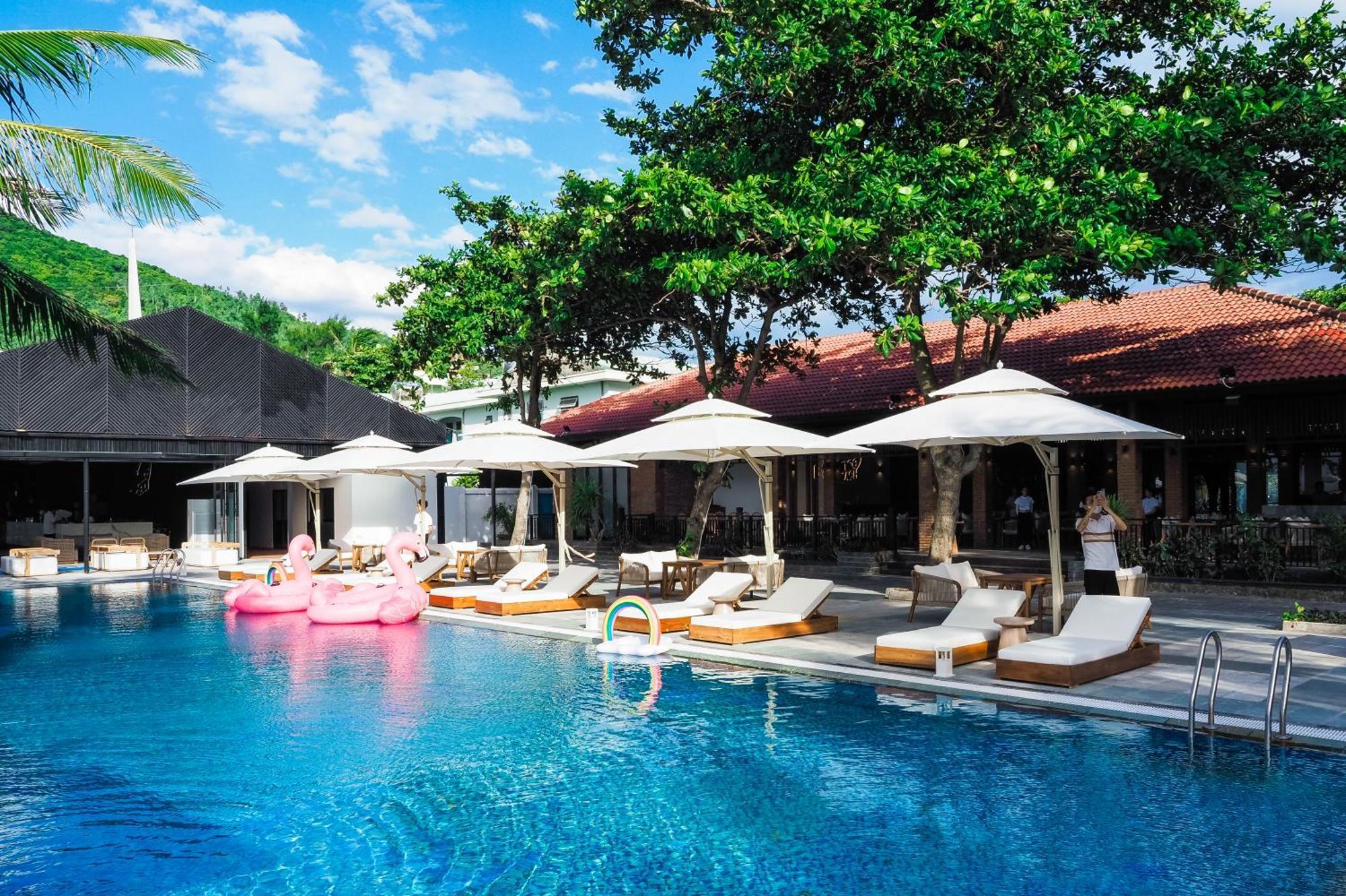 Bounce Beach Resort And Spa Đà Nẵng Exterior foto