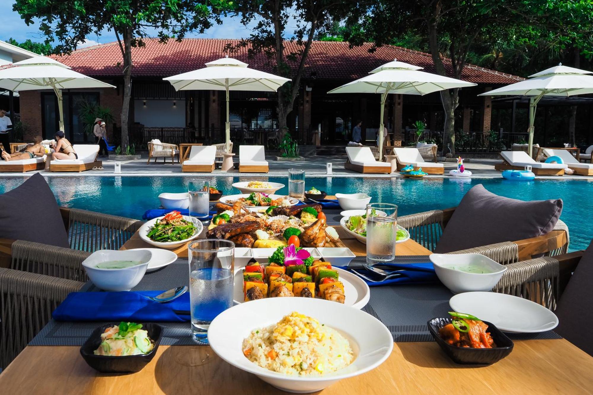 Bounce Beach Resort And Spa Đà Nẵng Exterior foto