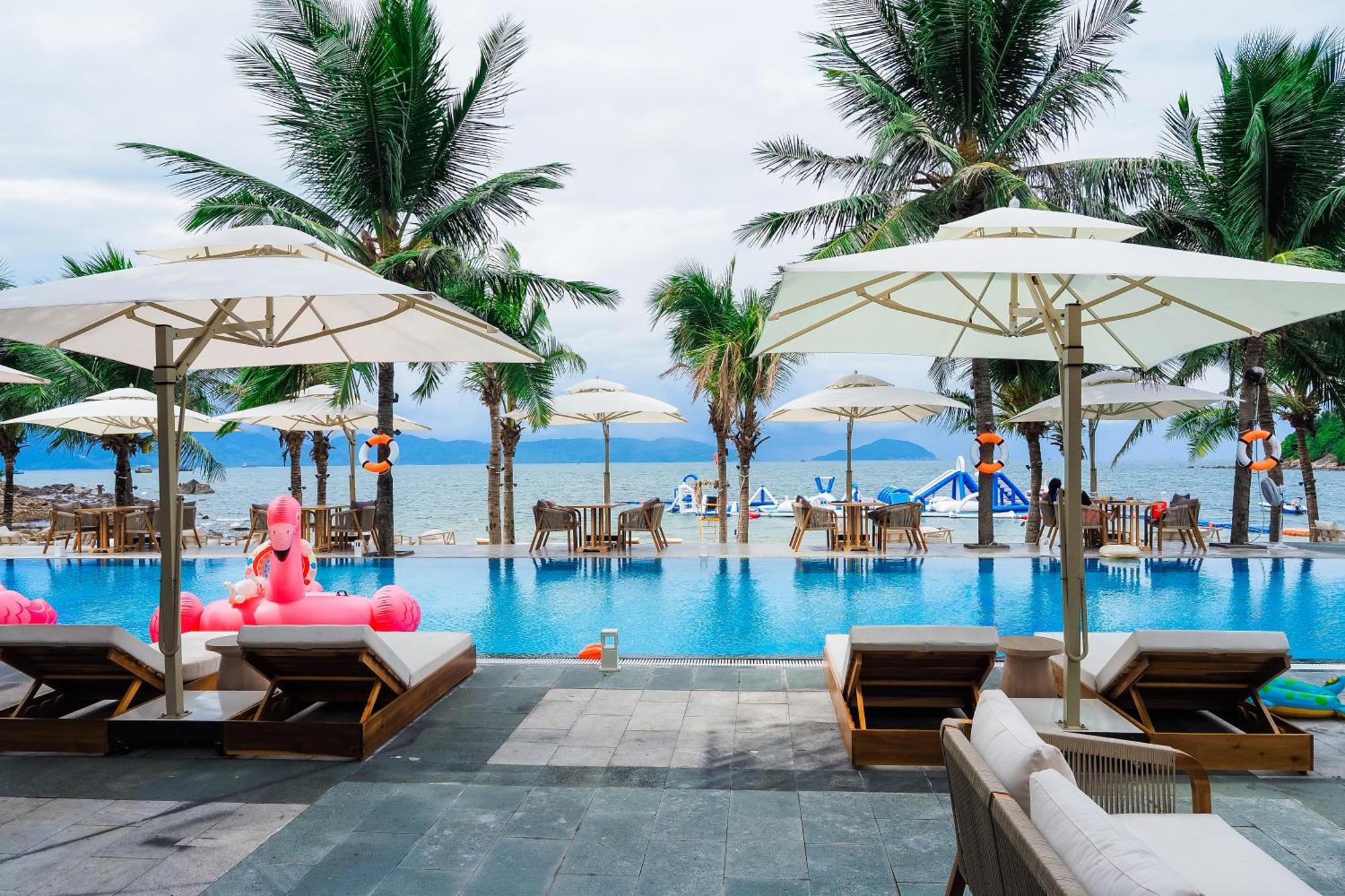 Bounce Beach Resort And Spa Đà Nẵng Exterior foto